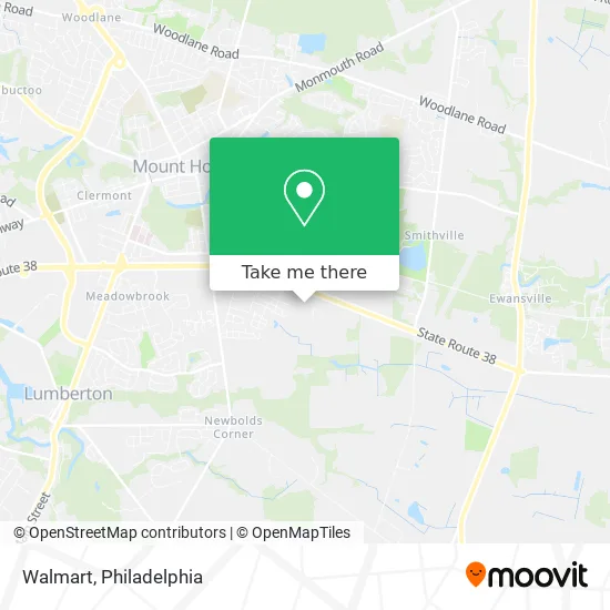 Walmart map