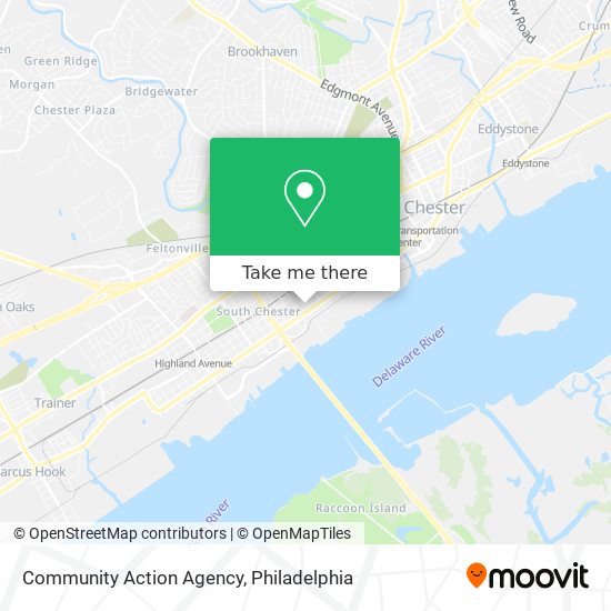 Community Action Agency map