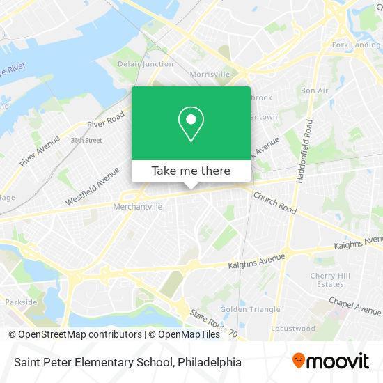 Mapa de Saint Peter Elementary School