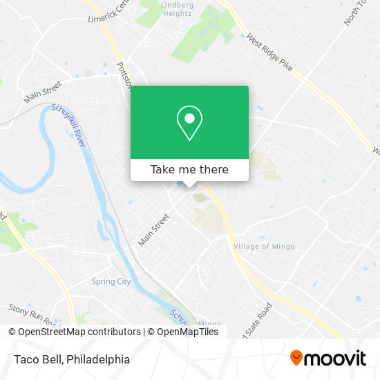 Taco Bell map