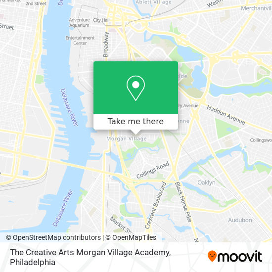 The Creative Arts Morgan Village Academy map