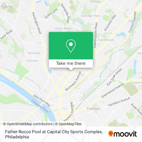 Father Rocco Pool at Capital City Sports Complex map