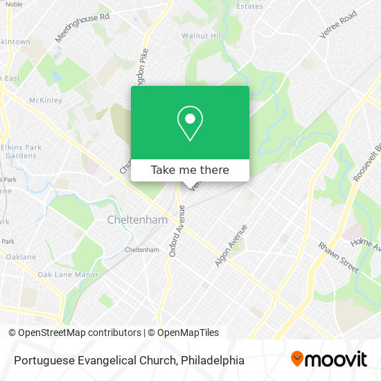 Portuguese Evangelical Church map