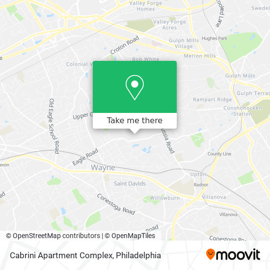 Cabrini Apartment Complex map