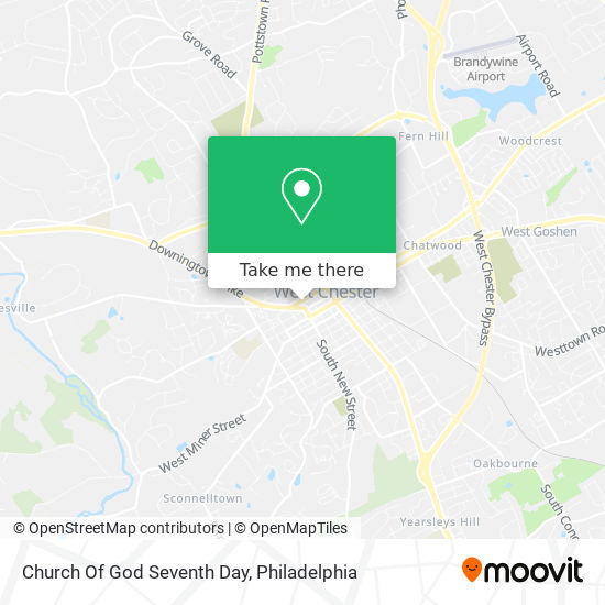 Church Of God Seventh Day map