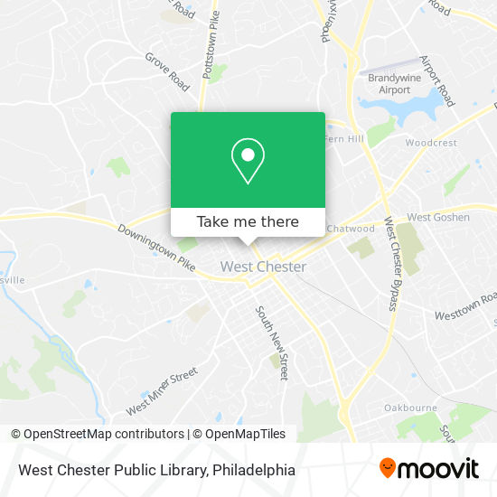 West Chester Public Library map