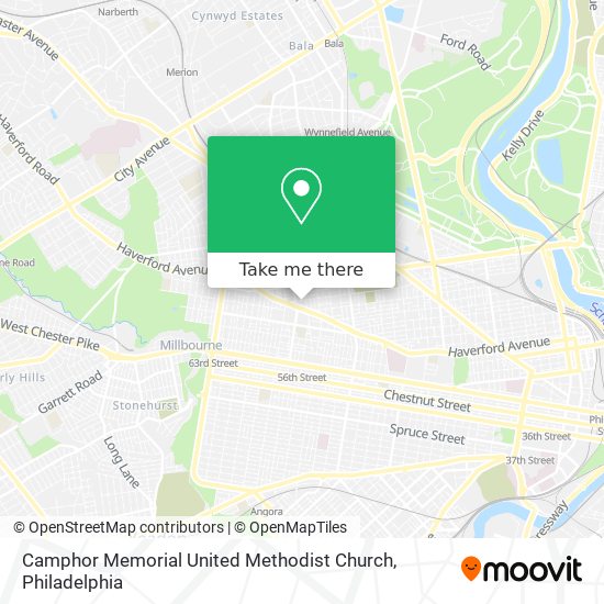 Mapa de Camphor Memorial United Methodist Church