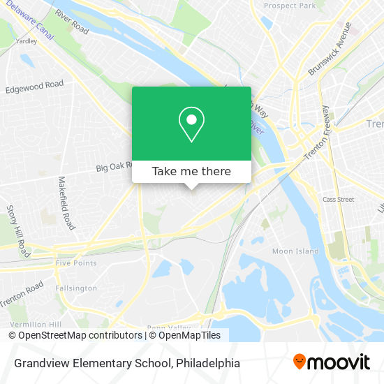 Mapa de Grandview Elementary School