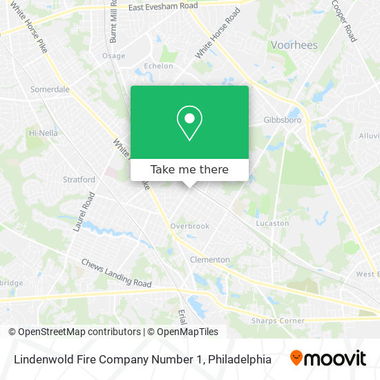 Mapa de Lindenwold Fire Company Number 1