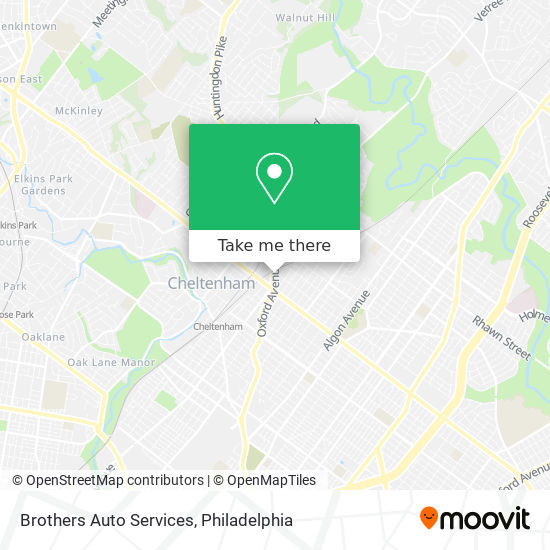 Brothers Auto Services map