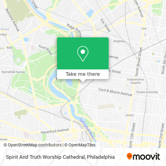 Mapa de Spirit And Truth Worship Cathedral