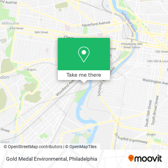 Gold Medal Environmental map