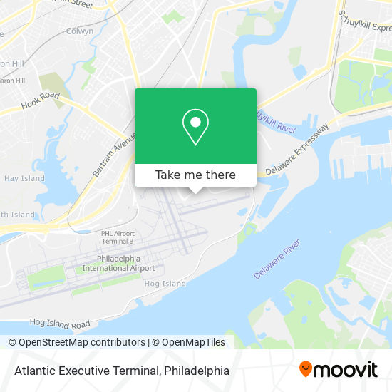 Mapa de Atlantic Executive Terminal