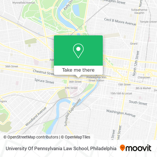 University Of Pennsylvania Law School map