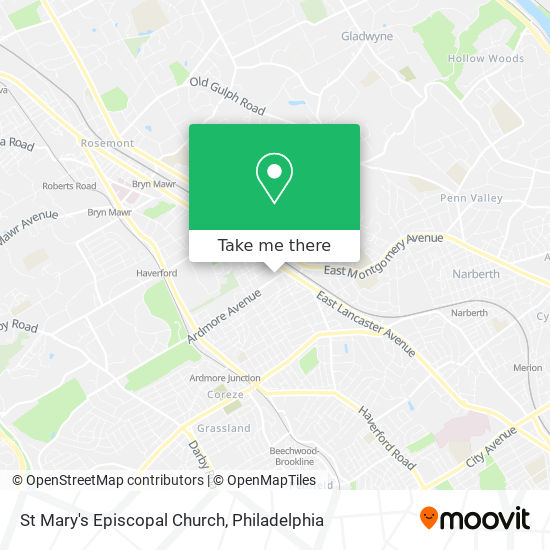 St Mary's Episcopal Church map