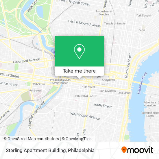 Sterling Apartment Building map