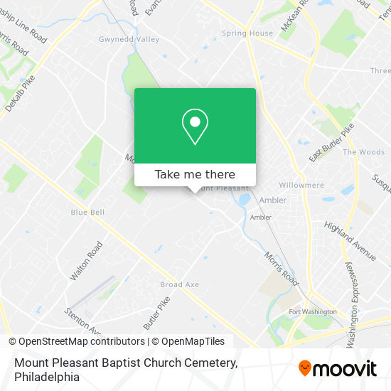 Mount Pleasant Baptist Church Cemetery map