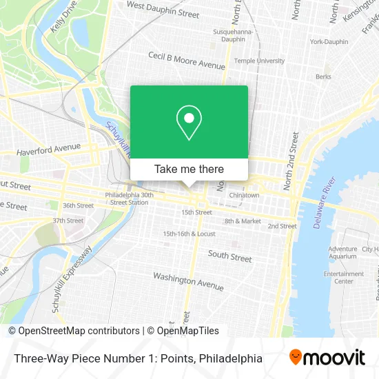 Three-Way Piece Number 1: Points map