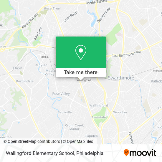 Mapa de Wallingford Elementary School