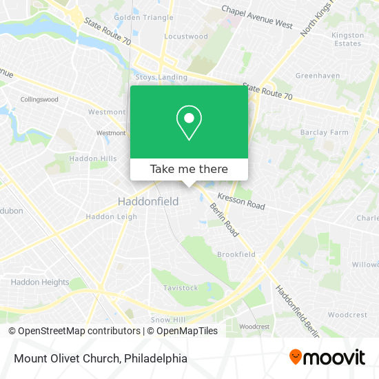 Mapa de Mount Olivet Church