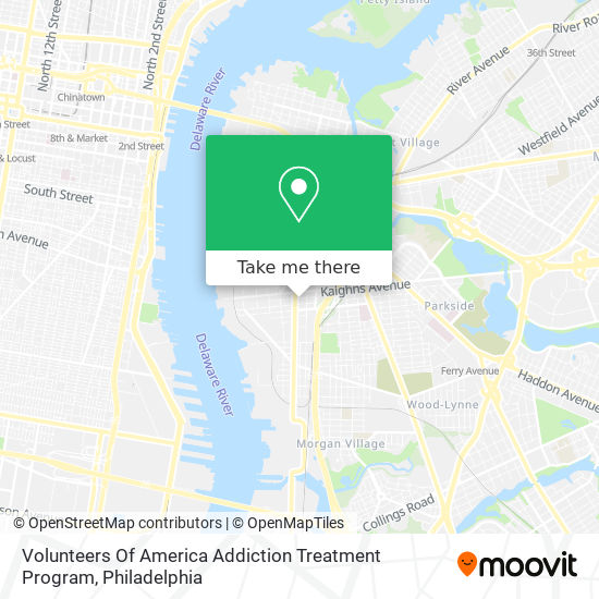 Volunteers Of America Addiction Treatment Program map