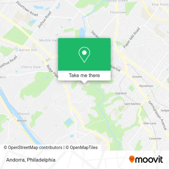 Andorra map