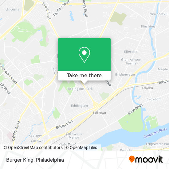 Burger King map