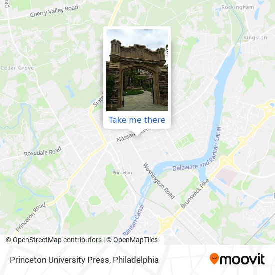 Mapa de Princeton University Press