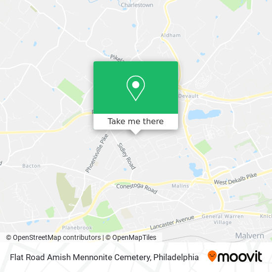 Mapa de Flat Road Amish Mennonite Cemetery