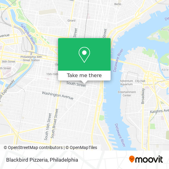 Blackbird Pizzeria map
