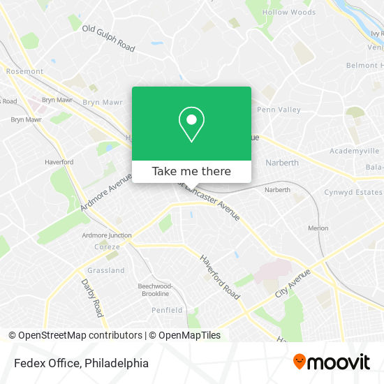 Fedex Office map