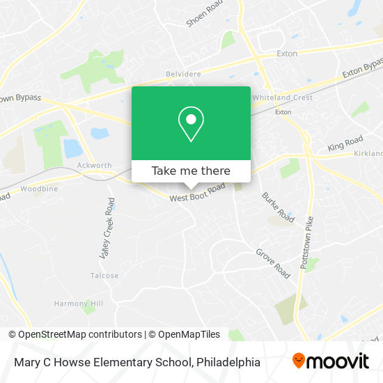 Mapa de Mary C Howse Elementary School