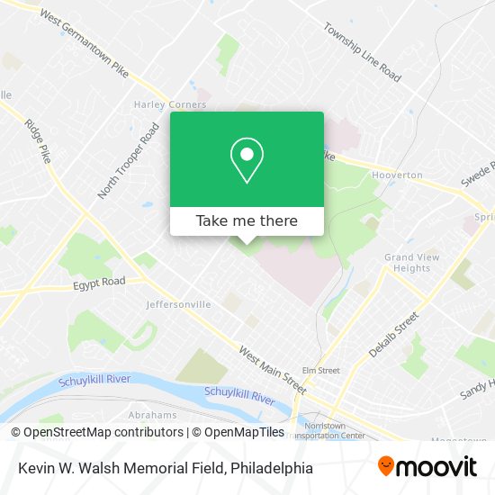 Mapa de Kevin W. Walsh Memorial Field