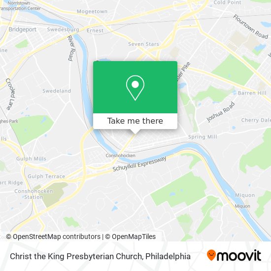 Mapa de Christ the King Presbyterian Church