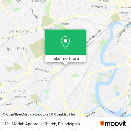 Mapa de Mt. Moriah Apostolic Church