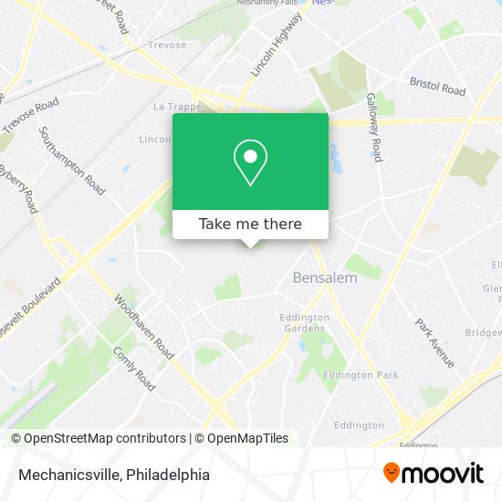 Mapa de Mechanicsville