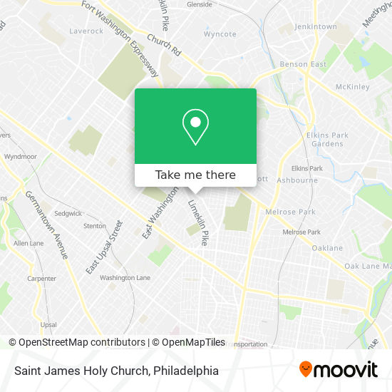 Saint James Holy Church map