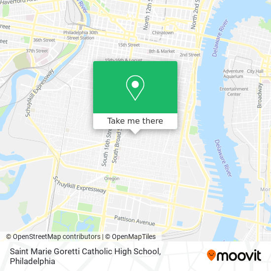 Mapa de Saint Marie Goretti Catholic High School
