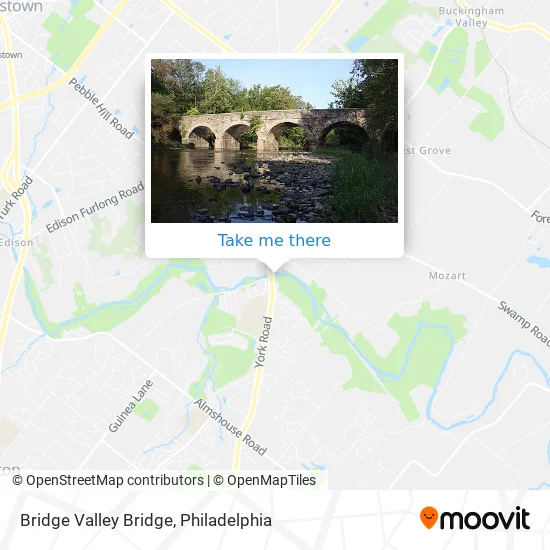 Bridge Valley Bridge map