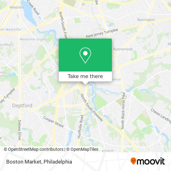 Boston Market map