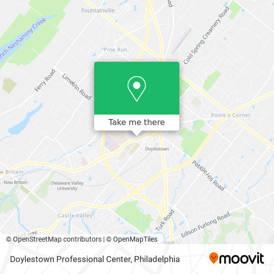 Mapa de Doylestown Professional Center