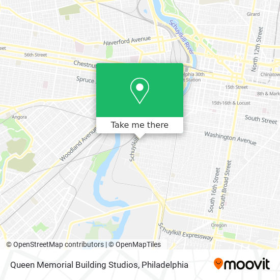 Queen Memorial Building Studios map