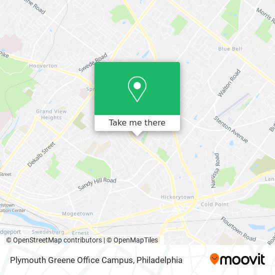 Plymouth Greene Office Campus map
