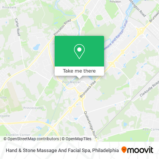 Hand & Stone Massage And Facial Spa map