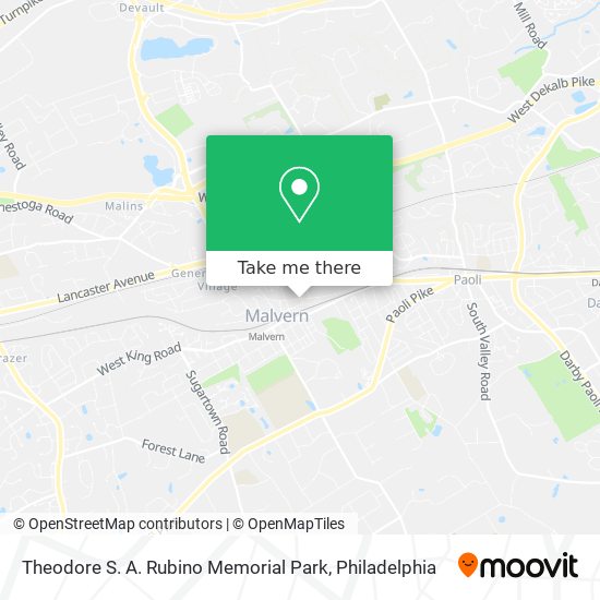 Mapa de Theodore S. A. Rubino Memorial Park