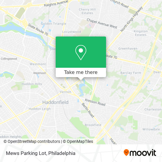 Mapa de Mews Parking Lot