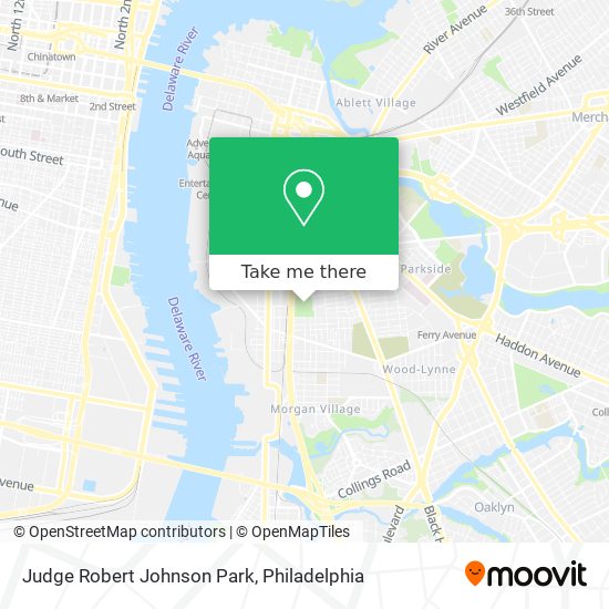 Judge Robert Johnson Park map