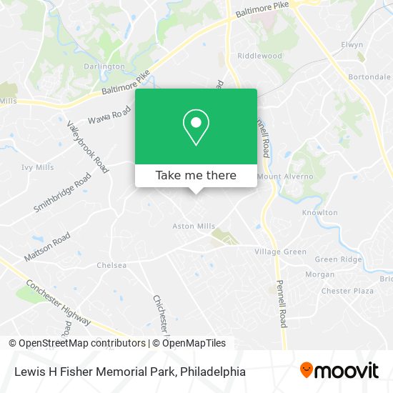 Lewis H Fisher Memorial Park map