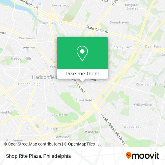 Shop Rite Plaza map