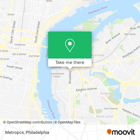 Metropcs map